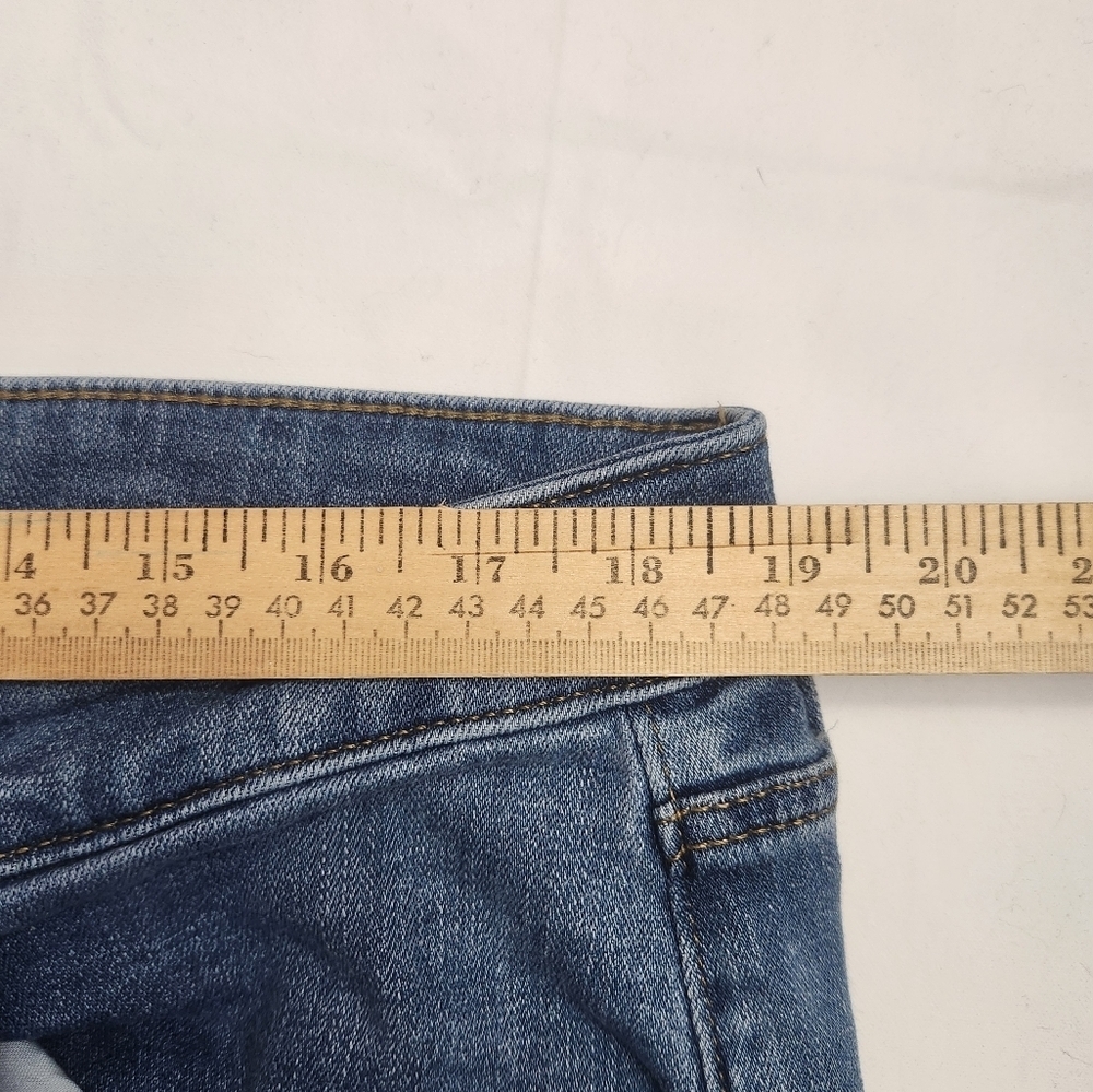 Universal Thread juniors size 17R blue jeans straight leg High Rise Slim - Picture 7 of 9